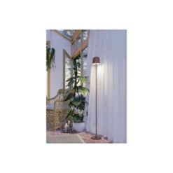 Eglo Golvlampa Mannera-L Aluminium Rostig 4W 440lm - 824-830-840 CCT | IP54 - 3-Stegs Dimbar
