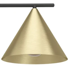 Eglo Golvlampa Narices Stål Svart Guld | Passande För 1x E27