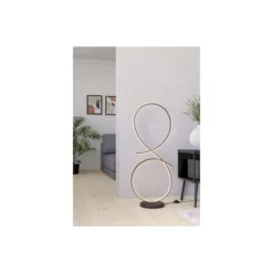 Eglo Golvlampa Serpins Aluminium Stål Svart 20W 2500lm - 830 Varm Vit | IP20