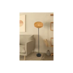 Eglo Golvlampa Sheldon Stål Svart | IP20 - Passande för 1x E27