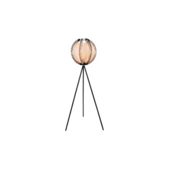 Eglo Golvlampa Waverton Stål Svart | IP20 - Passande för 1x E27