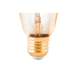 Eglo LED Edison E27 Filament Ambar 4W 245lm - 820 Extra Varm Vit | Dimbar - Ersättare 25W