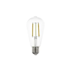 Eglo LED E27 Edison Klar Filament 8W 1055lm - 822-865 Justerbar Vit | Zigbee Dimbar- Ersättare 75W
