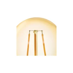 Eglo LED E27 Päron Ambar Filament 4.9W 500lm - 822 Extra Varm Vit | Zigbee Dimbar- Ersättare 40W