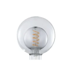 Eglo LED Globe E27 Filament Smokey 2W 80lm - 820 Extra Varm Vit | Dimbar - Ersättare 15W
