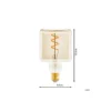 Eglo LED Special E27 Filament Ambar 4W 180lm - 816 Extra Varm Vit | Dimbar - Ersättare 15W