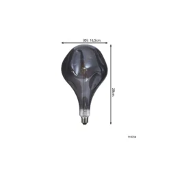 Eglo LED Special E27 Filament Smokey 4W 70lm - 818 Extra Varm Vit | Dimbar - Ersättare 25W