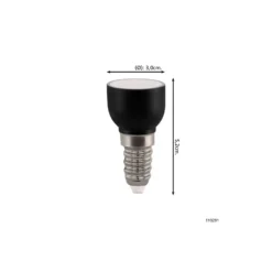 Eglo LED Spot E14 Matt 3.5W 180lm - 822 Extra Varm Vit | Dimbar - Ersättare 15W
