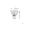 Eglo LED Spot GU10 PAR16 2.5W 450lm 38D - 830 Varm Vit | Ersättare 64W