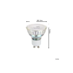 Eglo LED Spot GU10 PAR16 2.5W 450lm 38D - 830 Varm Vit | Ersättare 64W