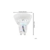 Eglo LED Spot GU10 PAR16 4.9W 345lm - 827-865 Justerbar Vit + RGB | Zigbee Dimbar - Ersättare 25W