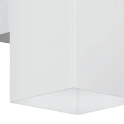 Eglo LED Vägglampa Passa Stål Krom Vit 28W 500lm - 830 Varm Vit | Passande För 2x GU10
