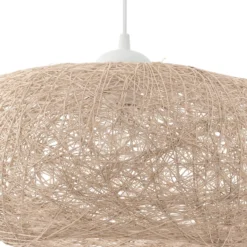 Eglo Pendellampa Campilo Plast Vit | 450mm - Passande För 1x E27