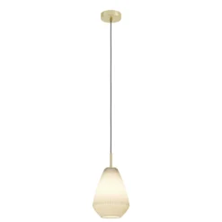 Eglo Pendellampa Caprarola Stål Guld | 200mm - Passande För 1x E27