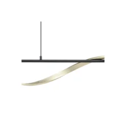 Eglo Pendellampa Conaprato Stål Brushed Mässing, Svart 20W 2500lm - 827-840-865 CCT | Dimbar