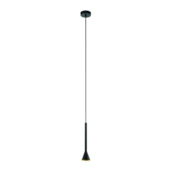Eglo Pendellampa Cortaderas Stål Svart 4W 400lm - 830 Varm Vit | 95mm