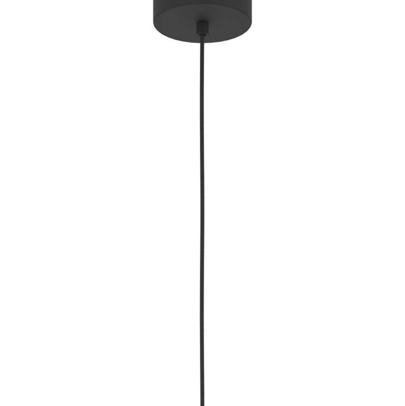 Eglo Pendellampa Fattoria Stål Svart | 200mm - Passande För 1x E27