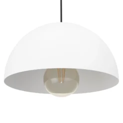 Eglo Pendellampa Gaetano Stål Vit | 300mm - Passande För 1x E27