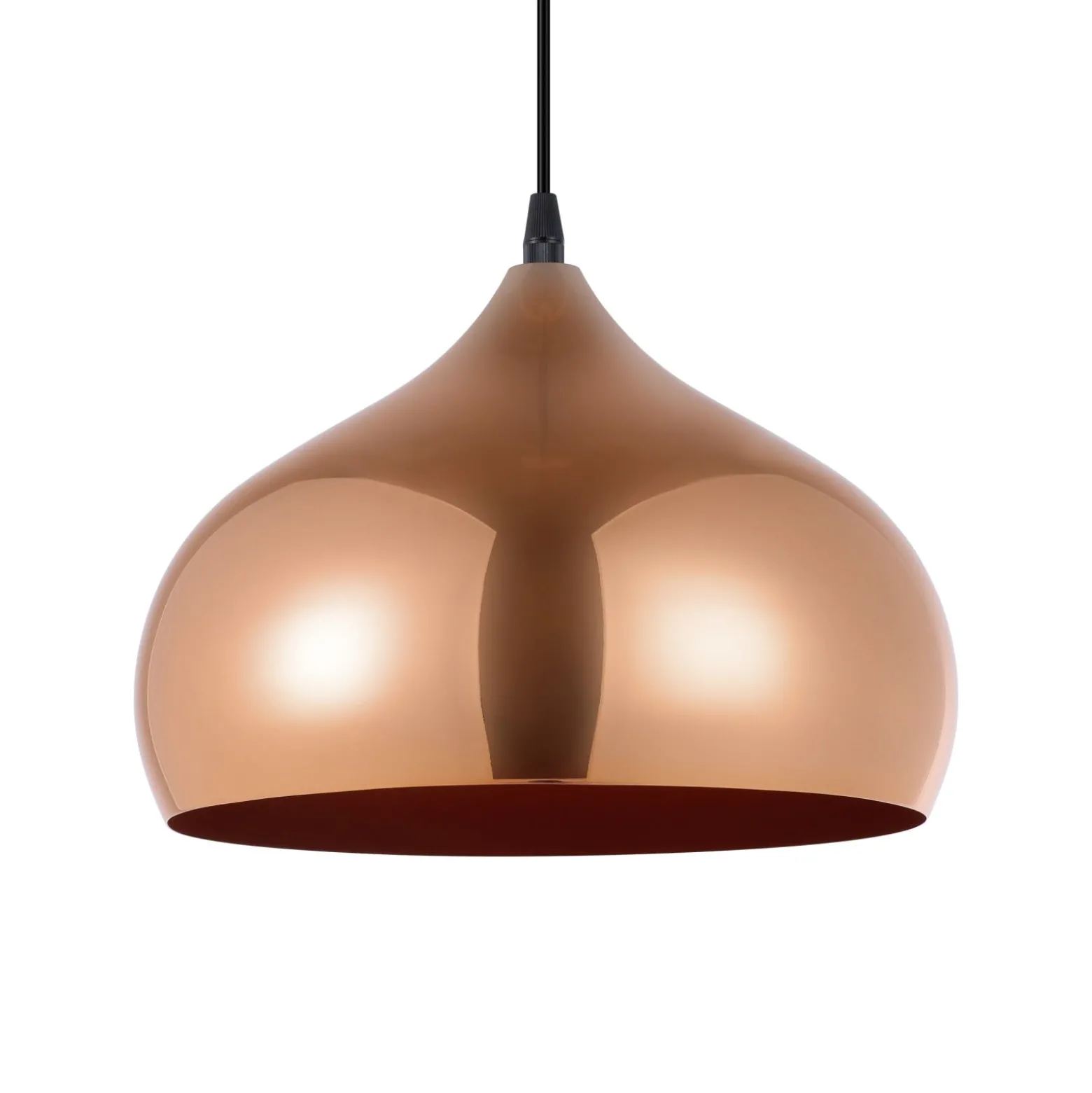 Eglo Pendellampa Hapton Stål Koppar | 290mm - Passande För 1x E27