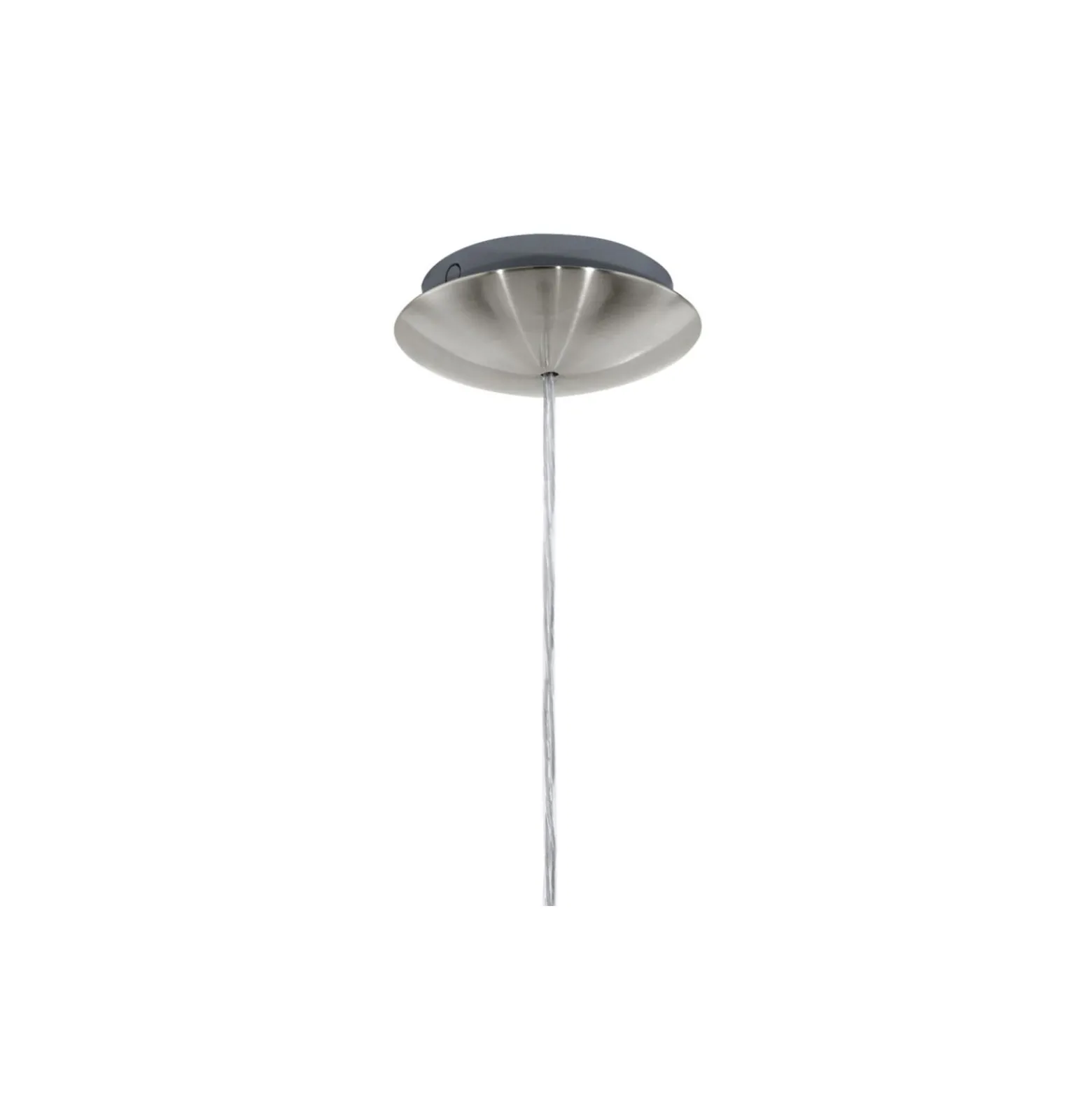 Eglo Pendellampa Maserlo Stål Satin Nickel | Passande för E27