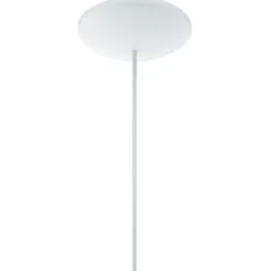 Eglo Pendellampa Mogano 1 Stål Vit | 400mm - Passande För 1x E27