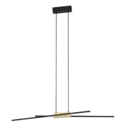 Eglo Pendellampa Panagria Aluminium Svart 13W 1560lm - 830 Varm Vit | Dimbar