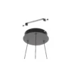 Eglo Pendellampa Ruotale Stål Svart 36W 4800lm - 830 Varm Vit
