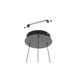 Eglo Pendellampa Ruotale Stål Svart 36W 4800lm - 830 Varm Vit