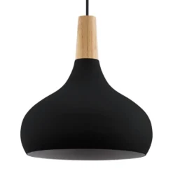 Eglo Pendellampa Sabinar Stål Svart | 280mm - Passande För 1x E27