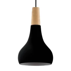 Eglo Pendellampa Sabinar Stål Svart | 180mm - Passande För 1x E27