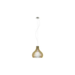 Eglo Pendellampa Tindori Stål Satin Nickel | IP20 - Passande för 1x E27