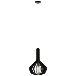 Eglo Pendellampa Velasco Stål Svart | 380mm - Passande För 1x E27