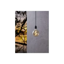 Eglo Pendellampa Vignanello Svart 827 Extra Varm Vit | IP44 - Batteridriven