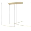 Eglo Pendellampa Villeggi Aluminium Guld 22W 3600lm - 827-865 Justerbar Vit | Dimbar