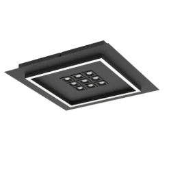 Eglo Taklampa Balazote Stål Svart 245W 4045lm - 827-865 Justerbar Vit | Dimbar