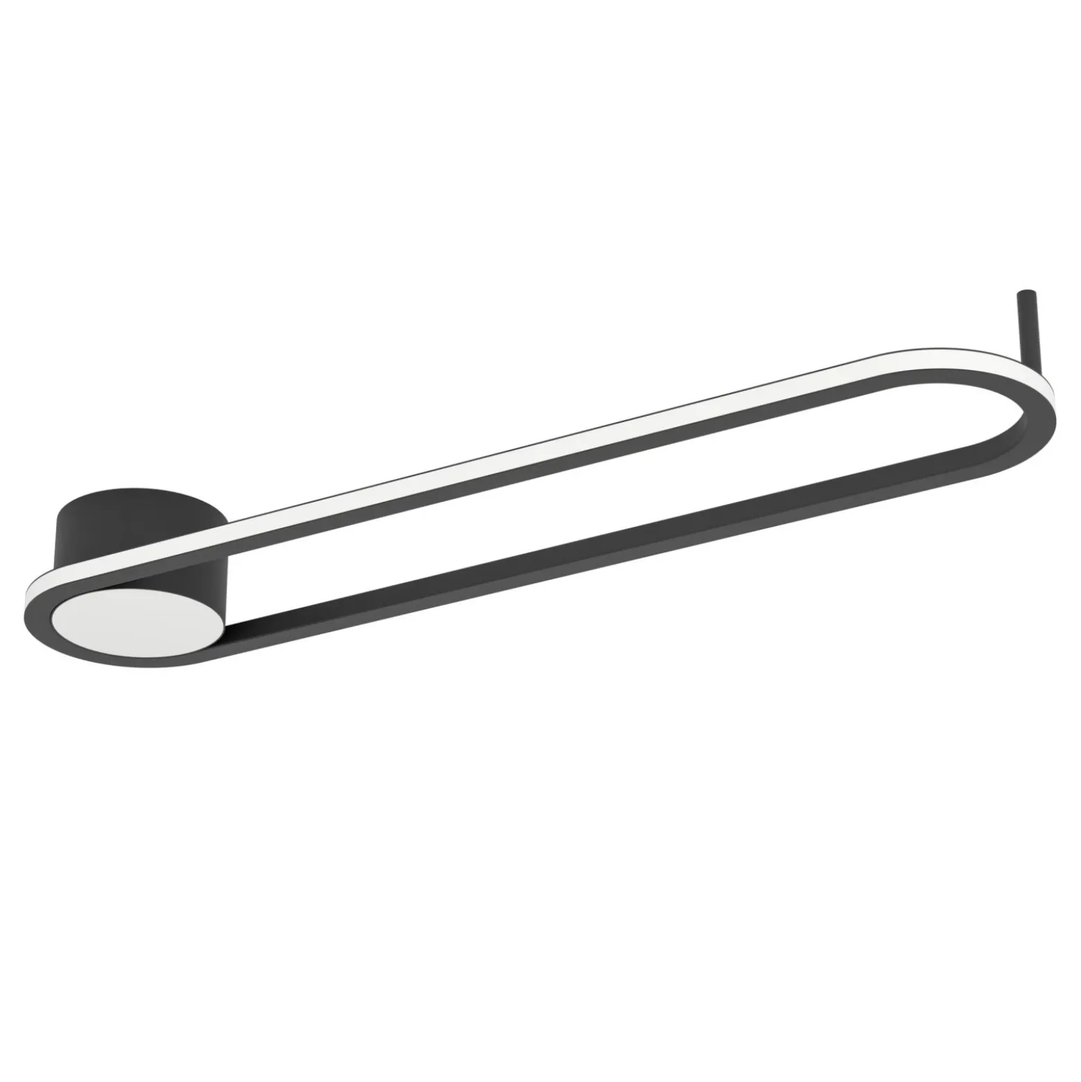 Eglo Taklampa Collecorvino Aluminium Stål Svart 24W 2400lm - 827-865 Justerbar Vit