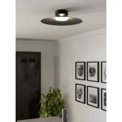 Eglo Taklampa Conomavilla-Z Stål Svart 15W 2000lm - 827-865 Justerbar Vit | 450mm - Dimbar