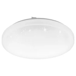 Eglo Taklampa Frania-Z Stål Vit 12W 1800lm - 827-865 Justerbar Vit | 310mm - Dimbar