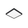 Eglo Taklampa Fueva 6 Plast Svart 13W 2100lm - 827-840-865 CCT