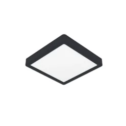 Eglo Taklampa Fueva 6 Plast Svart 10.5W 1700lm - 827-840-865 CCT