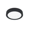 Eglo Taklampa Fueva 6 Plast Svart 7.5W 1000lm - 827-840-865 CCT