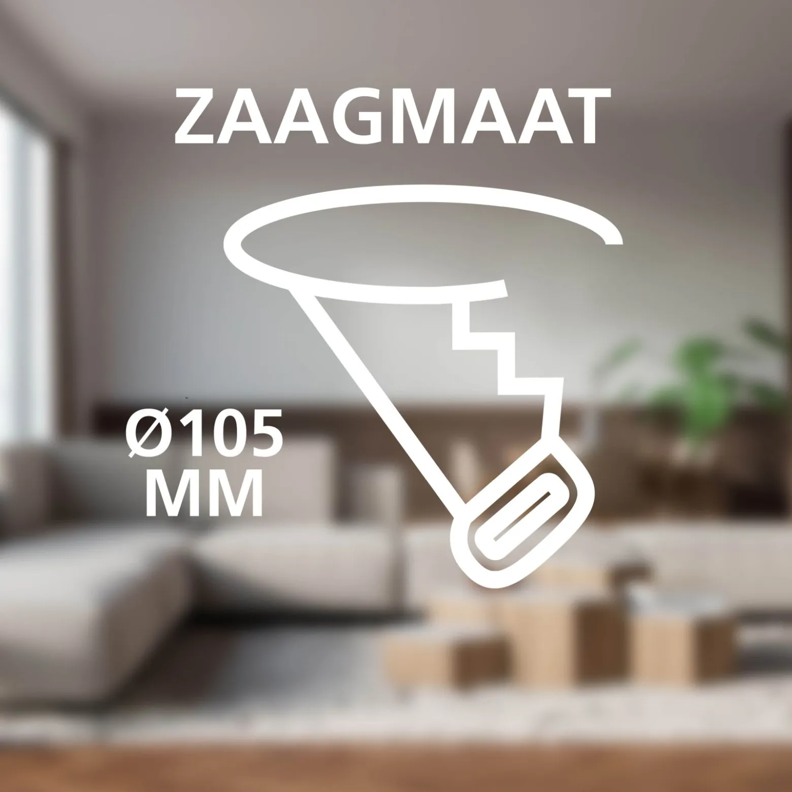 Eglo Taklampa Fueva 6 Plast Vit 5W 620lm - 827-865 Justerbar Vit | 120mm - IP44 - Dimbar