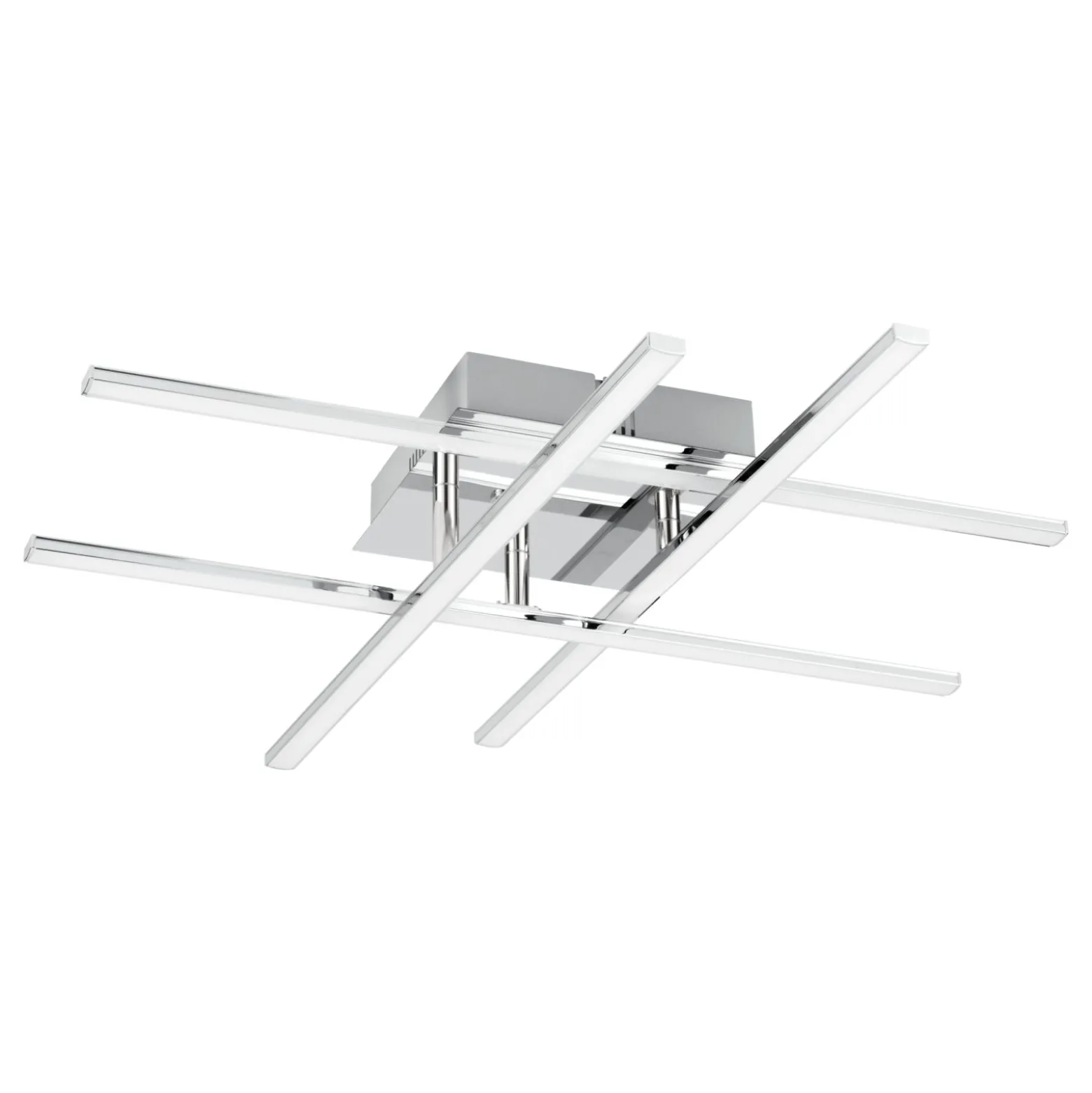 Eglo Taklampa Lasana 1 Stål Krom 53W 2800lm - 830 Varm Vit