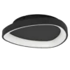 Eglo Taklampa Loretello Plast Stål Svart Vit 12W 1440lm - 827-865 Justerbar Vit | 350mm - Dimbar