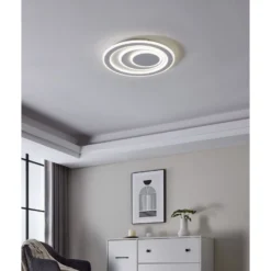Eglo Taklampa Palagiano 1 Stål Vit 21W 3200lm - 840 Kallvit | 480mm