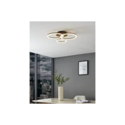 Eglo Taklampa Parrapos-Z Stål Svart 11W 4300lm - 830-865 Justerbar Vit | IP20 - Zigbee Dimbar