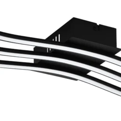 Eglo Taklampa Roncade 1 Stål Aluminium Svart 37W 4700lm - 830 Varm Vit