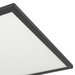 Eglo Taklampa Rovito Plast Svart 17W 2800lm - 827-865 Justerbar Vit | IP44