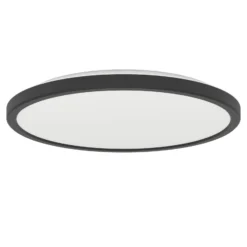 Eglo Taklampa Rovito-Z Plast Svart 13W 1750lm - 827-865 Justerbar Vit | 300mm - IP44 - Dimbar