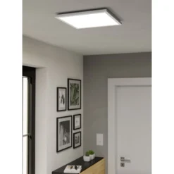 Eglo Taklampa Rovito-Z Plast Vit 17W 2400lm - 827-865 Justerbar Vit | IP44 - Dimbar